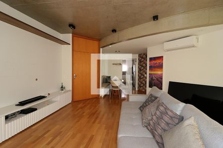 Sala de Estar de apartamento para alugar com 2 quartos, 100m² em Jardim, Santo André