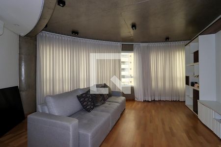 Sala de Estar de apartamento para alugar com 2 quartos, 100m² em Jardim, Santo André
