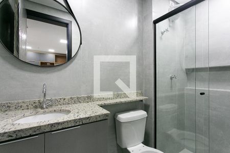 Banheiro Social de apartamento para alugar com 1 quarto, 32m² em Vila Carrão, São Paulo