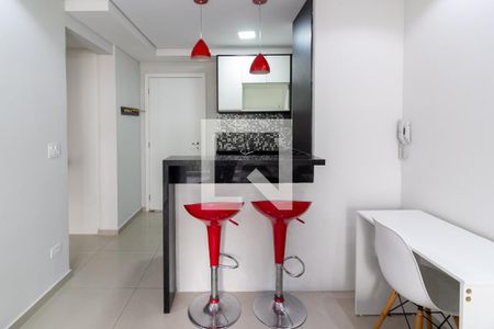 Cozinha de apartamento à venda com 1 quarto, 38m² em Vila Castelo, São Paulo