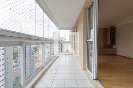 Varanda de apartamento à venda com 3 quartos, 126m² em Vila Gomes Cardim, São Paulo