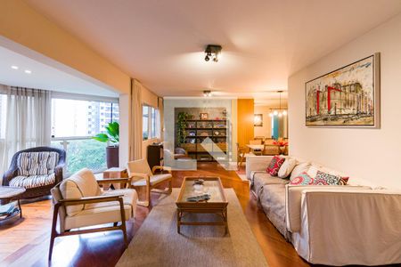 Sala de apartamento à venda com 3 quartos, 220m² em Vila Andrade, São Paulo