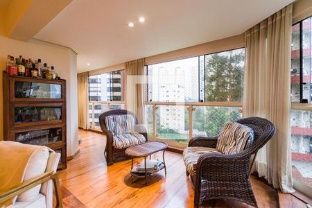 Sala de apartamento à venda com 3 quartos, 220m² em Vila Andrade, São Paulo