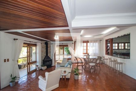 Sala de casa de condomínio para alugar com 3 quartos, 350m² em Nonoai, Porto Alegre