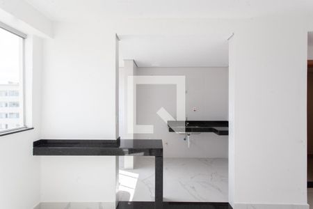 Cozinha de apartamento à venda com 2 quartos, 51m² em Santa Branca, Belo Horizonte