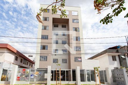 Fachada de apartamento à venda com 2 quartos, 51m² em Santa Branca, Belo Horizonte