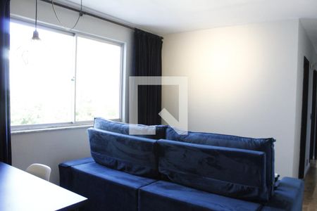 Sala de apartamento à venda com 2 quartos, 48m² em Vargem Grande, Rio de Janeiro