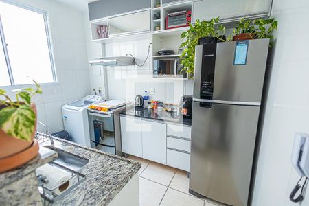 cozinha de apartamento à venda com 2 quartos, 45m² em Bandeirantes (pampulha), Belo Horizonte