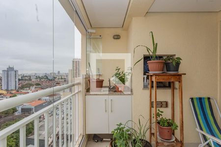 Varanda de apartamento à venda com 3 quartos, 74m² em Vila das Merces, São Paulo