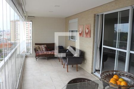 Varanda de apartamento à venda com 3 quartos, 144m² em Santa Maria, São Caetano do Sul