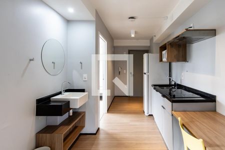 Sala/Cozinha de kitnet/studio para alugar com 2 quartos, 34m² em Perdizes, São Paulo