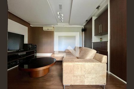 Sala de TV de casa de condomínio à venda com 5 quartos, 435m² em Residencial Parque das Araucárias, Campinas