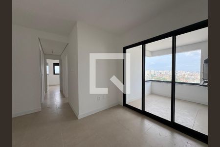 Sala de apartamento à venda com 3 quartos, 93m² em Campestre, Santo André