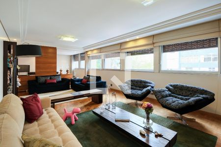 Sala de apartamento à venda com 3 quartos, 299m² em Higienópolis, São Paulo