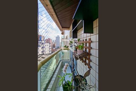 Sacada da Sala de apartamento para alugar com 1 quarto, 85m² em Vila Tupi, Praia Grande