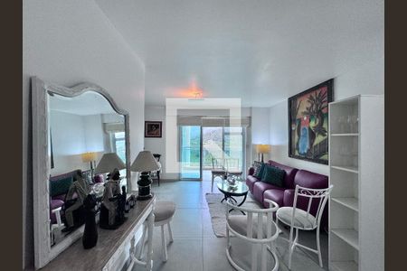Sala de apartamento para alugar com 1 quarto, 79m² em Barra da Tijuca, Rio de Janeiro