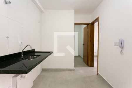 Cozinha de apartamento à venda com 2 quartos, 41m² em Chácara Califórnia, São Paulo