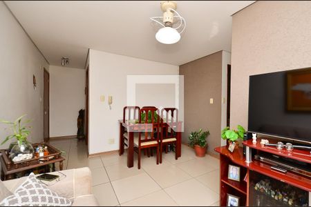 Sala de apartamento à venda com 3 quartos, 75m² em São Paulo, Belo Horizonte
