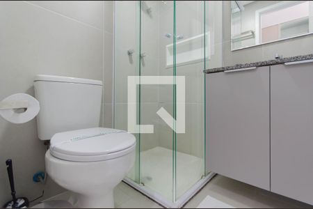 Banheiro de kitnet/studio à venda com 1 quarto, 34m² em Vila Mariana, São Paulo