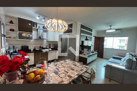 Casa 1 - Sala de Jantar - Cozinha de casa à venda com 4 quartos, 202m² em Parque das Nações, Santo André