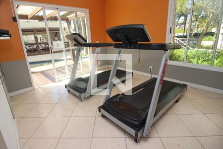 Área comum - Academia de apartamento à venda com 2 quartos, 56m² em Camaquã, Porto Alegre