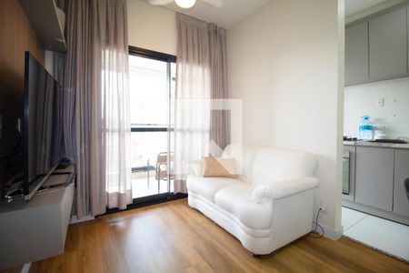 Sala de apartamento à venda com 1 quarto, 37m² em Pinheiros, São Paulo