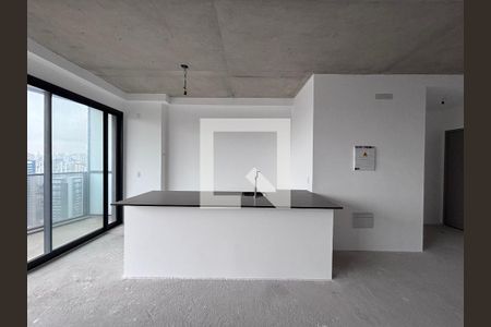 Sala/Cozinha de apartamento à venda com 1 quarto, 115m² em Vila Olímpia, São Paulo