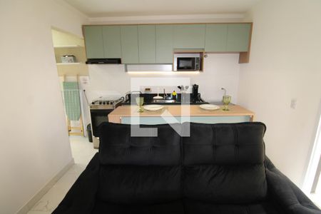 Sala/Cozinha de apartamento à venda com 1 quarto, 30m² em Casa Verde, São Paulo