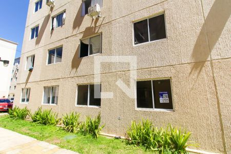 Fachada do bloco de apartamento para alugar com 2 quartos, 42m² em Mato Grande, Canoas