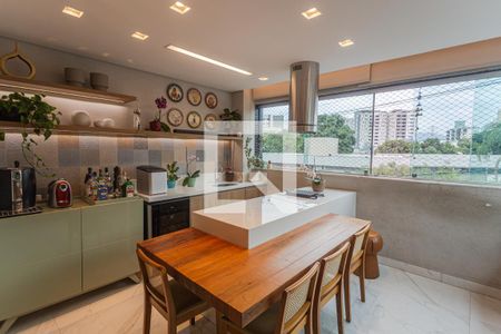 Varanda de apartamento à venda com 4 quartos, 144m² em Palmares, Belo Horizonte
