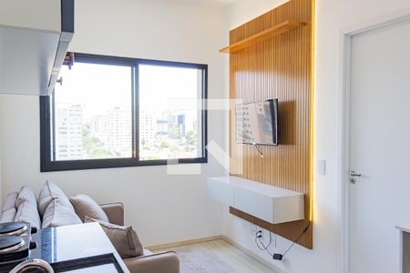 Sala/Cozinha de apartamento para alugar com 1 quarto, 24m² em Pompeia, São Paulo