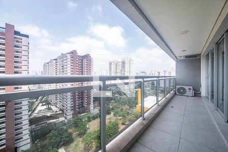 Sala de apartamento à venda com 1 quarto, 58m² em Santo Amaro, São Paulo
