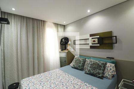Quarto 1 - Suíte de apartamento à venda com 2 quartos, 56m² em Jardim Olavo Bilac, São Bernardo do Campo