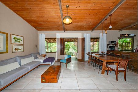 Sala de casa de condomínio para alugar com 2 quartos, 250m² em Bosque Residencial do Jambreiro, Nova Lima