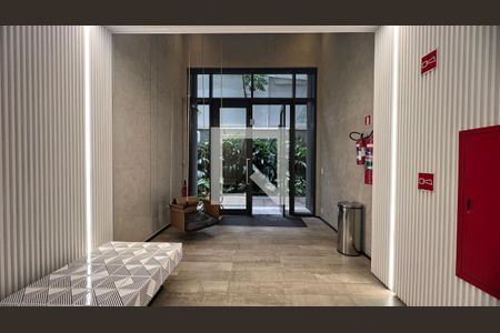 Hall de entrada de kitnet/studio à venda com 1 quarto, 21m² em Jardim Paulista, São Paulo