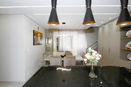 Sala de apartamento à venda com 3 quartos, 164m² em Barreiro, Belo Horizonte