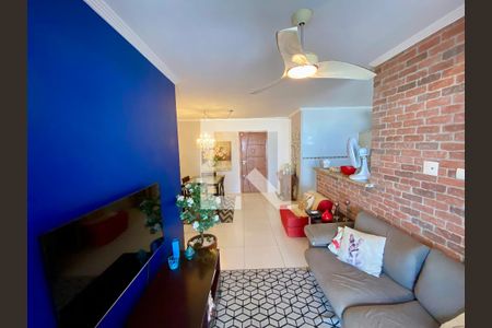 Sala de apartamento para alugar com 2 quartos, 82m² em Aviação, Praia Grande