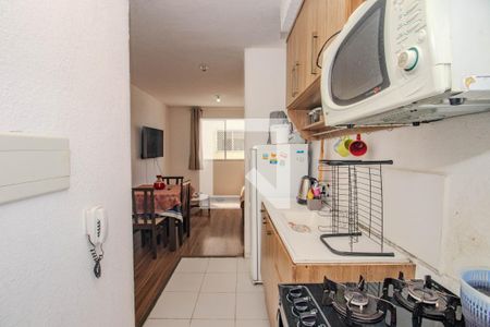 Cozinha e Área de Serviço de apartamento à venda com 2 quartos, 42m² em Rubem Berta, Porto Alegre