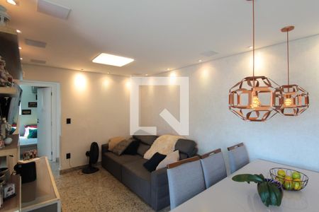 Sala de apartamento à venda com 3 quartos, 95m² em Castelo, Belo Horizonte