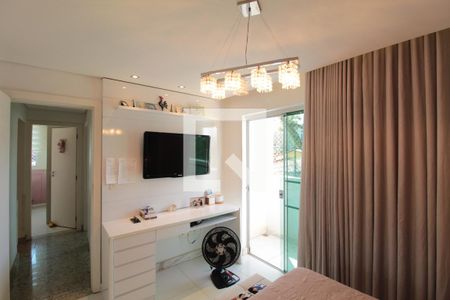 Suite de apartamento à venda com 3 quartos, 95m² em Castelo, Belo Horizonte