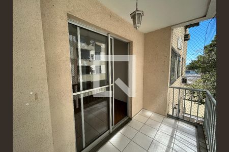 Varanda da Sala de apartamento para alugar com 2 quartos, 60m² em Praça Seca, Rio de Janeiro