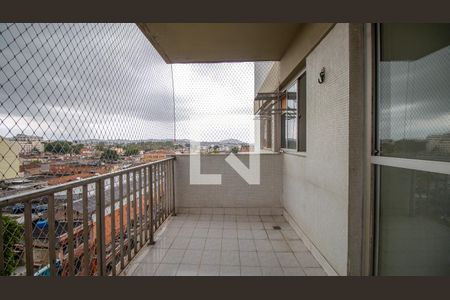 Sala Varanda de apartamento à venda com 3 quartos, 86m² em Riachuelo, Rio de Janeiro