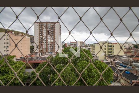 Sala Varanda Vista de apartamento à venda com 3 quartos, 86m² em Riachuelo, Rio de Janeiro