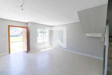 Sala de casa de condomínio à venda com 3 quartos, 122m² em Aberta dos Morros, Porto Alegre