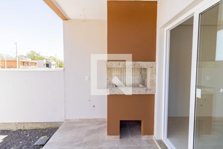 Churrasqueira de casa de condomínio à venda com 3 quartos, 122m² em Aberta dos Morros, Porto Alegre