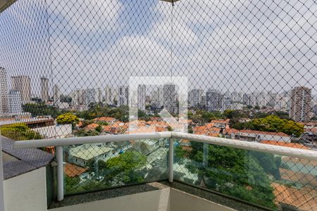 Varanda da Sala de apartamento para alugar com 3 quartos, 142m² em Vila Congonhas, São Paulo