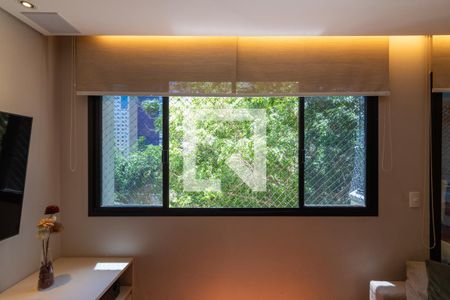 Sala de TV de apartamento à venda com 3 quartos, 121m² em Indianópolis, São Paulo