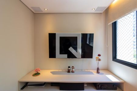Sala de TV de apartamento à venda com 3 quartos, 121m² em Indianópolis, São Paulo