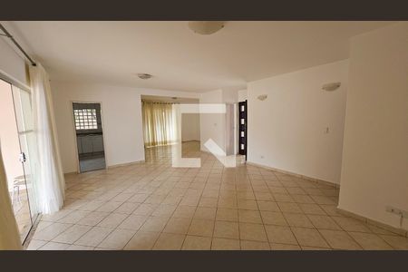 Sala de casa de condomínio para alugar com 4 quartos, 450m² em Residencial Granville, Goiânia