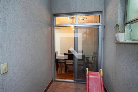 Varanda da sala de apartamento para alugar com 3 quartos, 122m² em Engenho Nogueira, Belo Horizonte